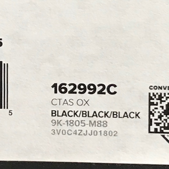 Converse CTAS Ox Low Top Purple Black Glitter Shoe - Picture 7 of 7